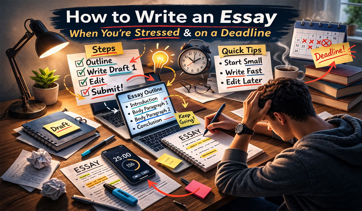 Facing Deadlines Without Stress: Solutions From Professional Essay Writers